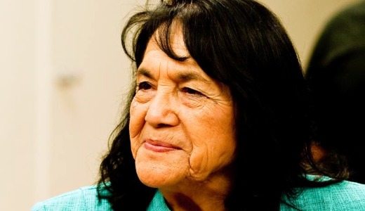 Dolores Huerta joins fast for DREAM Act