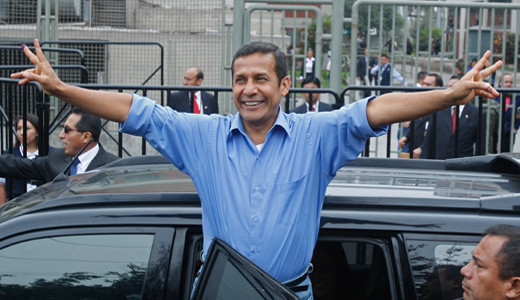 Peru’s left candidate Humala wins presidency by a nose