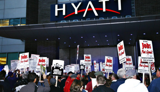 Hyatt to pay $1 million to fired Boston workers