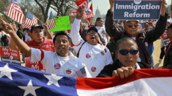 Immigration advocates lobby Congress, despite shutdown