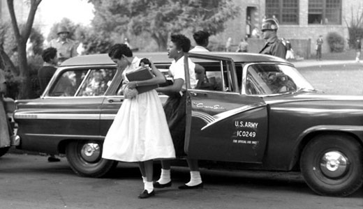 Today in labor history: Eisenhower enforces racial integration in Little Rock