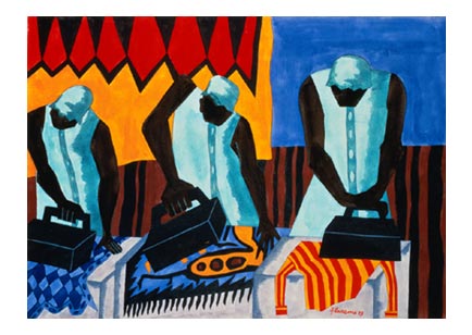 Poets honor ‘migration’ paintings of Jacob Lawrence