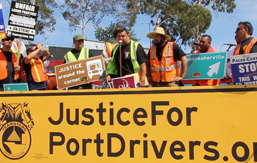 LA, Long Beach port drivers forced to strike again