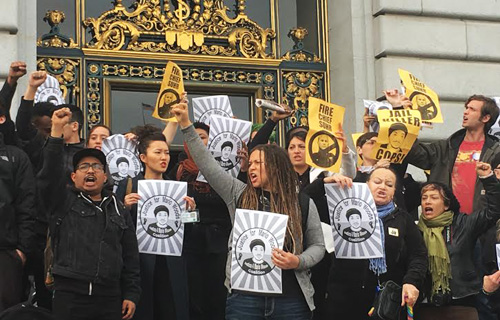 Justice for Mario Woods to San Francisco Mayor: Fire police chief