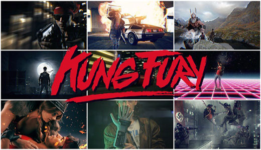 “Kung Fury”: 1980s-inspired action movie, released on YouTube