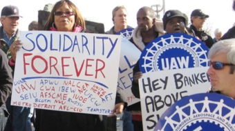 Detroit labor says we are the 99 percent