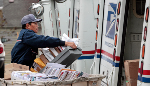 Outrage of day: Republicans vote to end door-to-door mail delivery