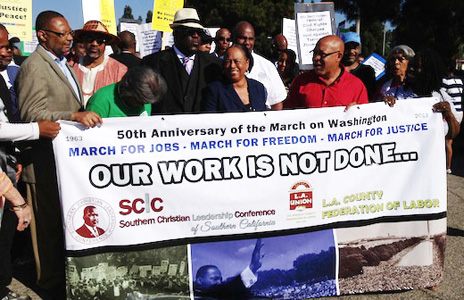 Video: 1963 civil rights march commemorated in L.A.