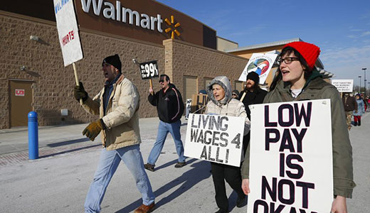 Walmart workers start to walk off job nationwide