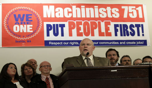 Boeing contract a key issue in Machinists rerun election