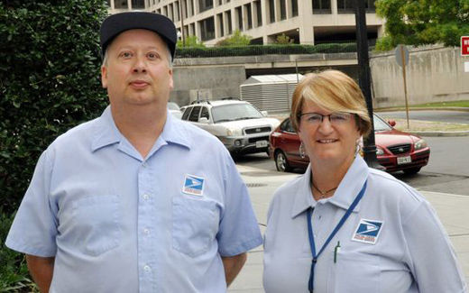 Letter Carriers honor heroes for foiling child molester