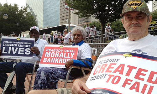 Miners’ protest against Peabody continues despite settlement