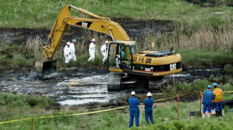 First big North Dakota oil spill since boom began