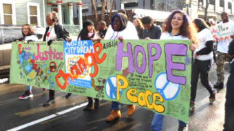 Youth march and African American History Celebration inspire struggle
