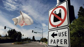 California to dispose of plastic bags