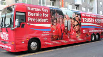 Nurses union says for them it’s Sanders all the way