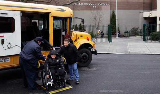 New York’s school bus strikers gaining public support