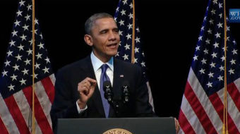 Obama: Collective bargaining can close the income gap