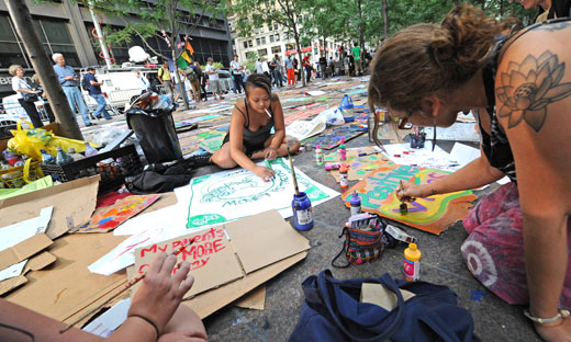 Occupation of Wall Street nears third week (with video)