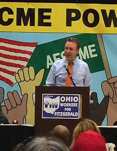 Ohio governor candidate issues working-class program