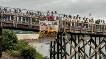 Rail workers, environmentalists to launch week of protests vs. oil trains
