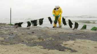Texas oil spill worsens as it travels down coast