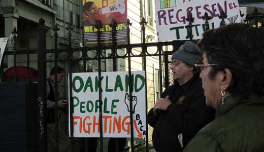 Bay area activists protest home foreclosures