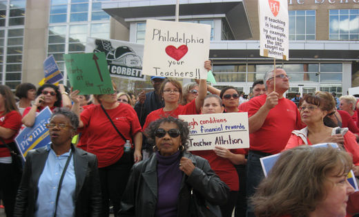 Injunction halts action against Philly teachers contract