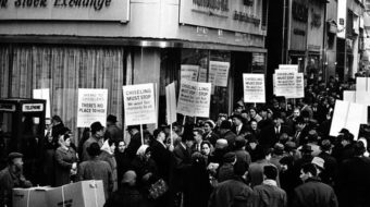 Today in Labor History: Picketing declared unconstitutional