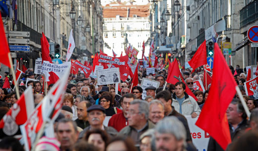 Massive demonstrations challenge anti-worker policies in Portugal, Spain