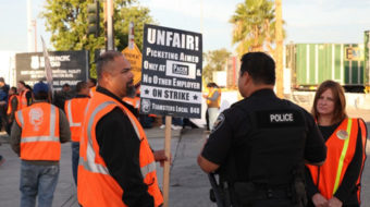 Los Angeles-Long Beach port truckers again forced to strike