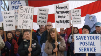 USPS hiring freeze hurts veterans, postal workers say