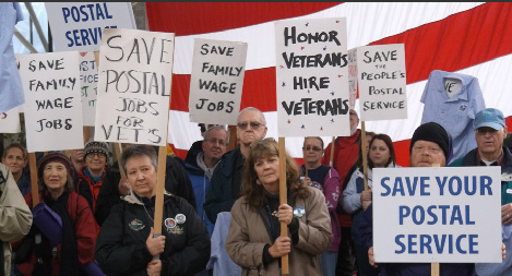 USPS hiring freeze hurts veterans, postal workers say