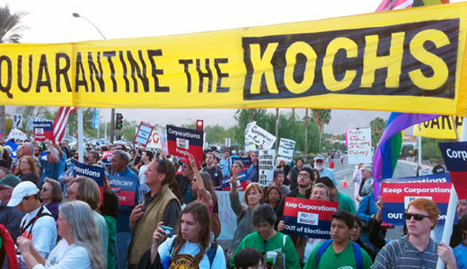 Koch brothers can’t conceal their love for Scott Walker