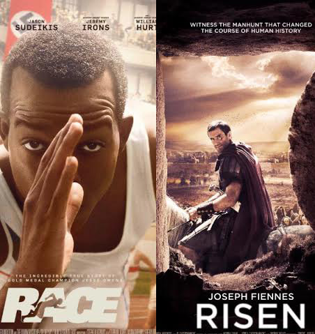 “Race” and “Risen”: Two films, two very different kinds of hero
