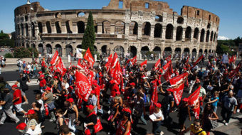 Massive labor actions rock Italy