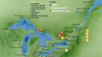 St. Lawrence Seaway opened June 26, 1959
