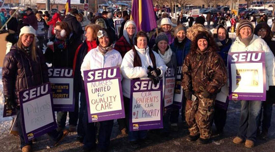 Altoona nurses strike to put “Patients before profits”