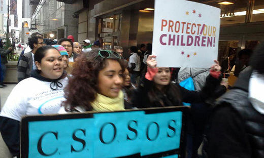 Students strike vs. standardized tests, school closings (with video)