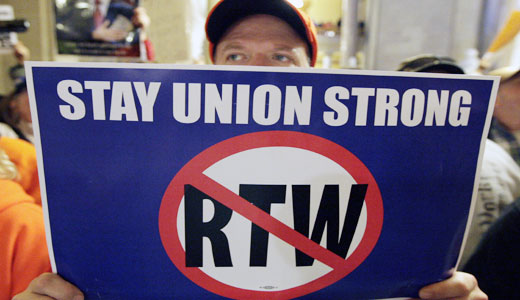 Indiana judge finds right-to-work unconstitutional