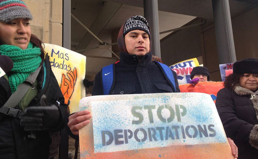 Day Laborers demand an end to deportations