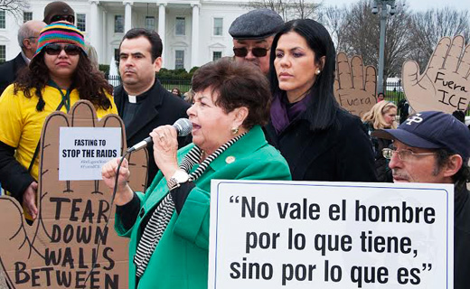 ICE terror protested in the streets, discussed on Capitol Hill