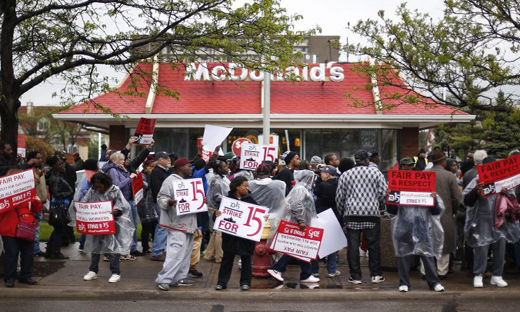 Workers call McDonald’s hourly wage raise a PR gimmick