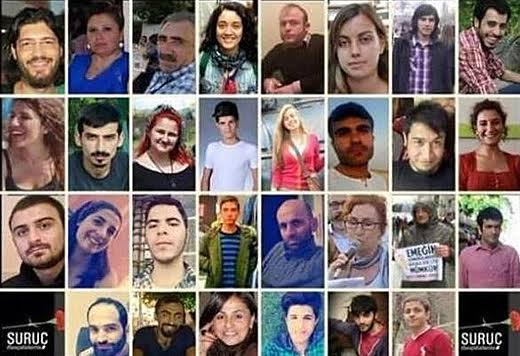 Turkey: 30 young socialists massacred in Suruç suicide bombing