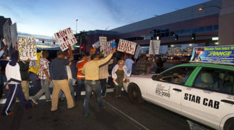 Las Vegas cab company forces a strike
