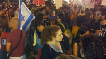 Thousands of Israelis protest Gaza war in Tel-Aviv