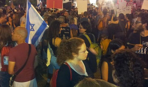 Thousands of Israelis protest Gaza war in Tel-Aviv