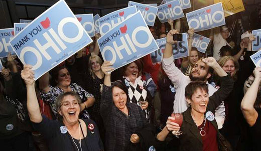 Ohio celebrates: Union-busting bill goes down by landslide