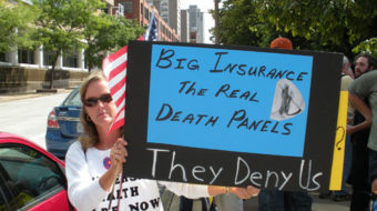Rally slams Wellpoint for ‘indefensible’ health care role