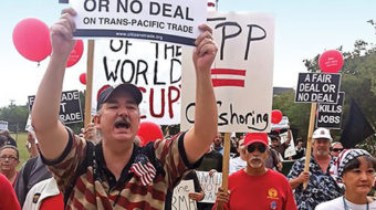 Union leaders and immigrants’ rights advocates: new trade pacts disastrous